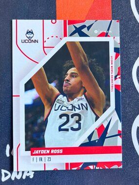2023-24 ONIT UConn Jayden Ross Base #8 NIL Card
